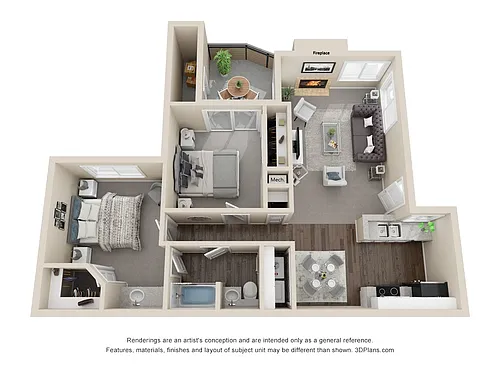 Floor plan Residence 2 Luxury