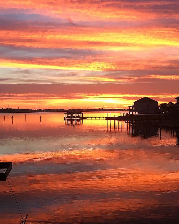 Twilight on Clear Lake 