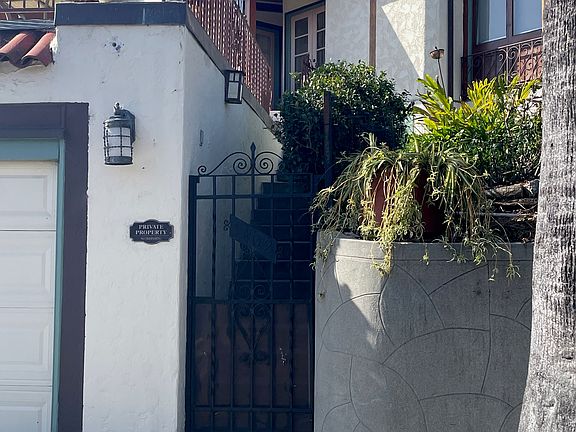 Entry Gate on East Side for Guest Suite