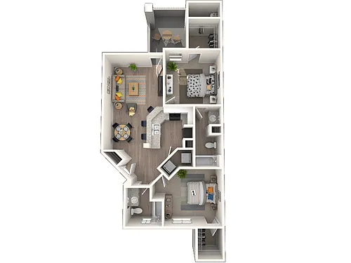 Floor plan B3