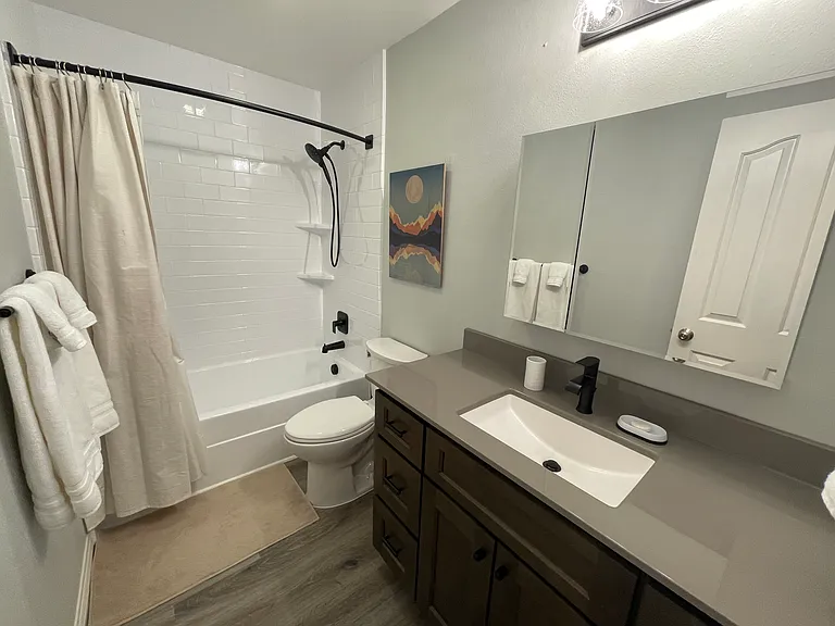 Downstairs full bath
