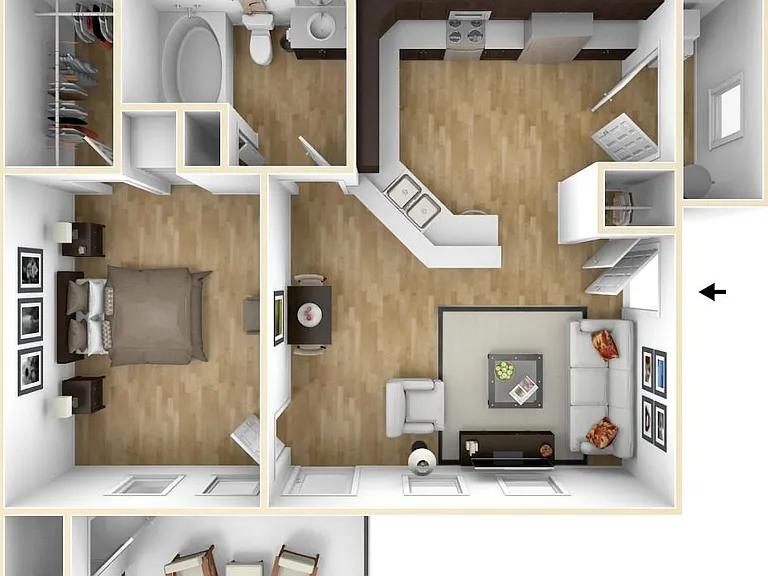 Jamestown Place Apartments Bossier City — Photo 39