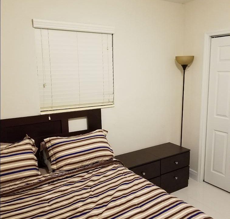 Queen Bed with night stands