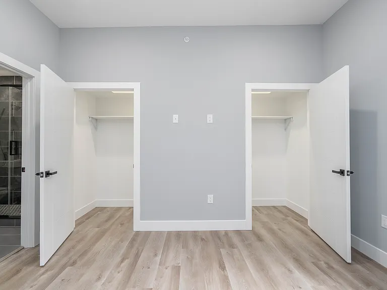 Primary Bedroom closets