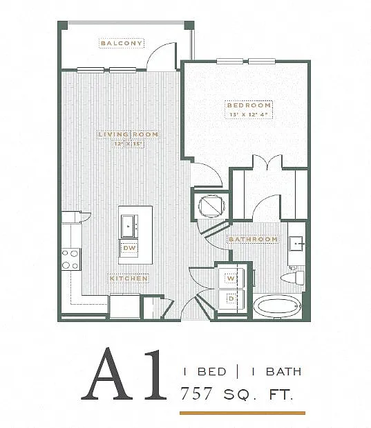 Floor plan A1
