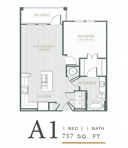 Floor plan A1