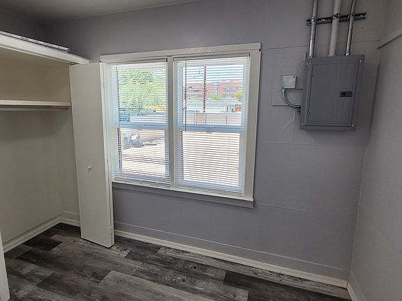 Storage room off main entrance to the home