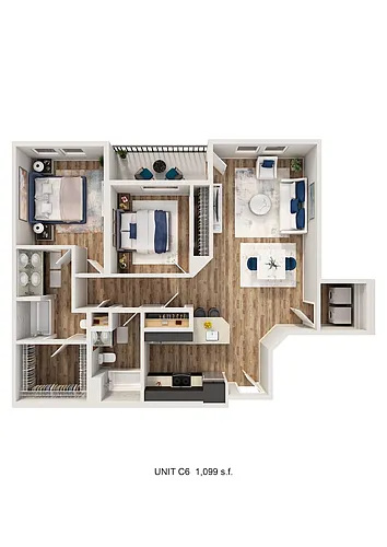 Floor plan C6