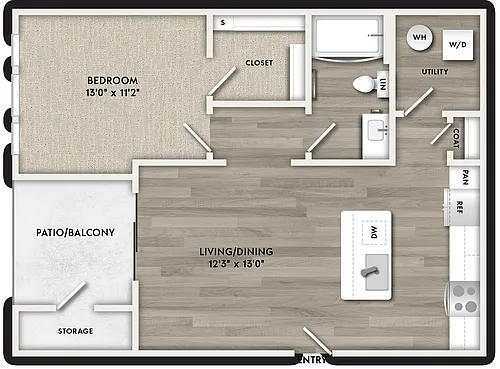 Floor plan A1 - Affordable