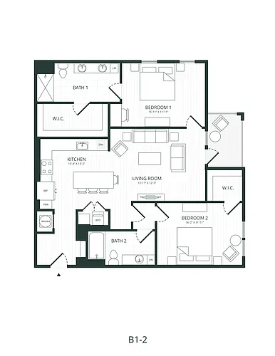 Floor plan B12