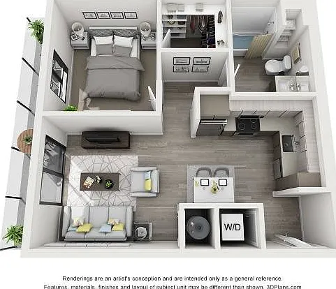 One Bedroom A1 One Bedroom A1