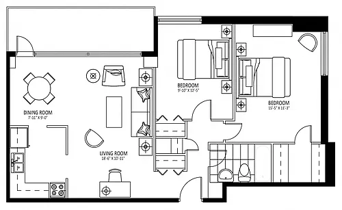 Floor plan 2304 Weston - Plan A