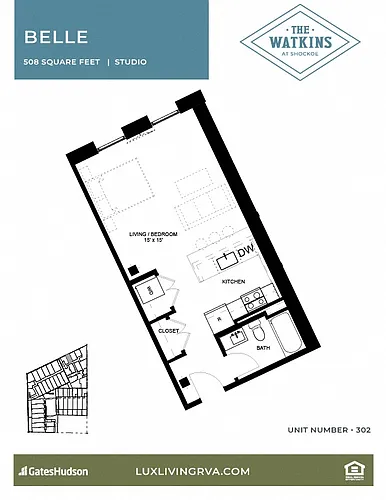 Floor plan Belle