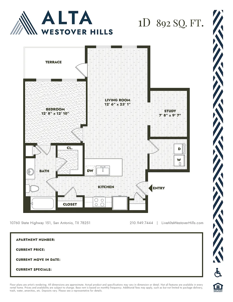 Floor plan 1D