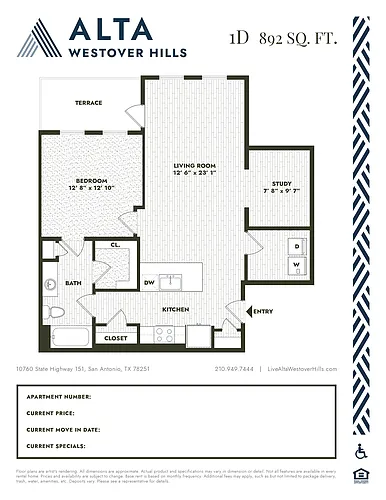 Floor plan 1D