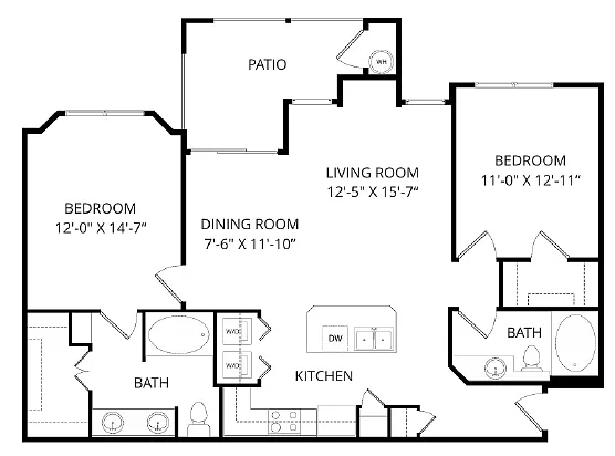 Floor plan B2