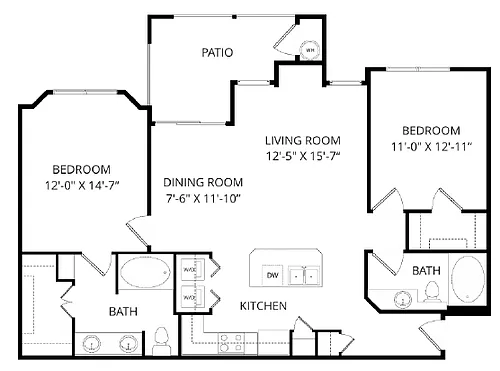 Floor plan B2
