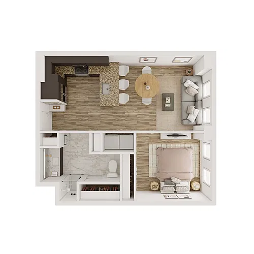 Floor plan Garden P