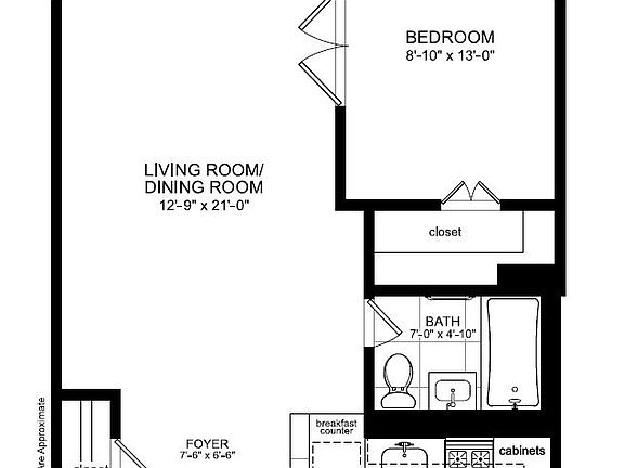 2nd image of 330 W 58th St APT 12C