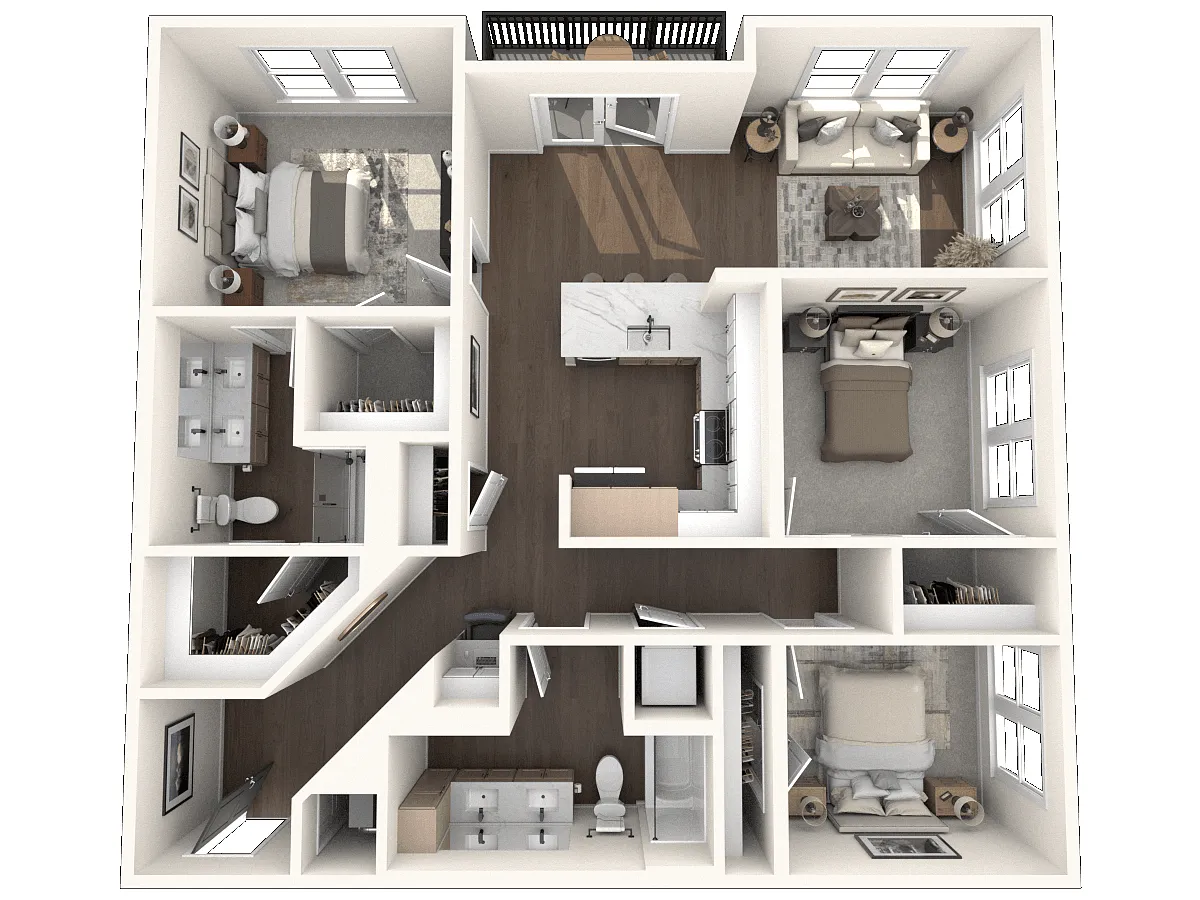 Floor plan C1