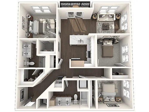 Floor plan C1