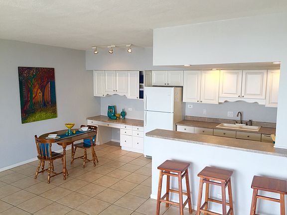 Kitchen viewed from living room