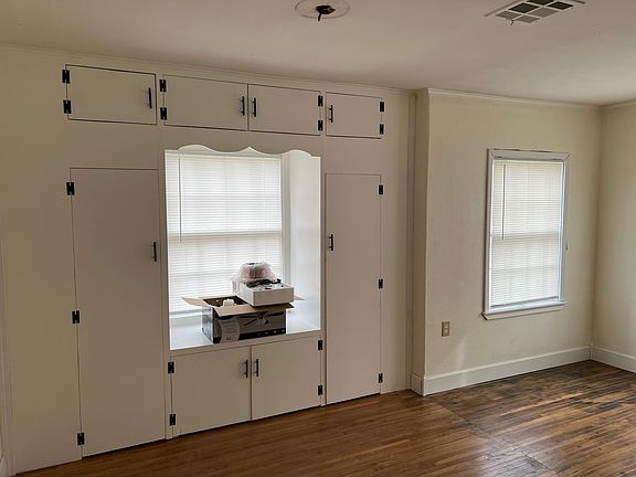 Master bedroom storage cabinets