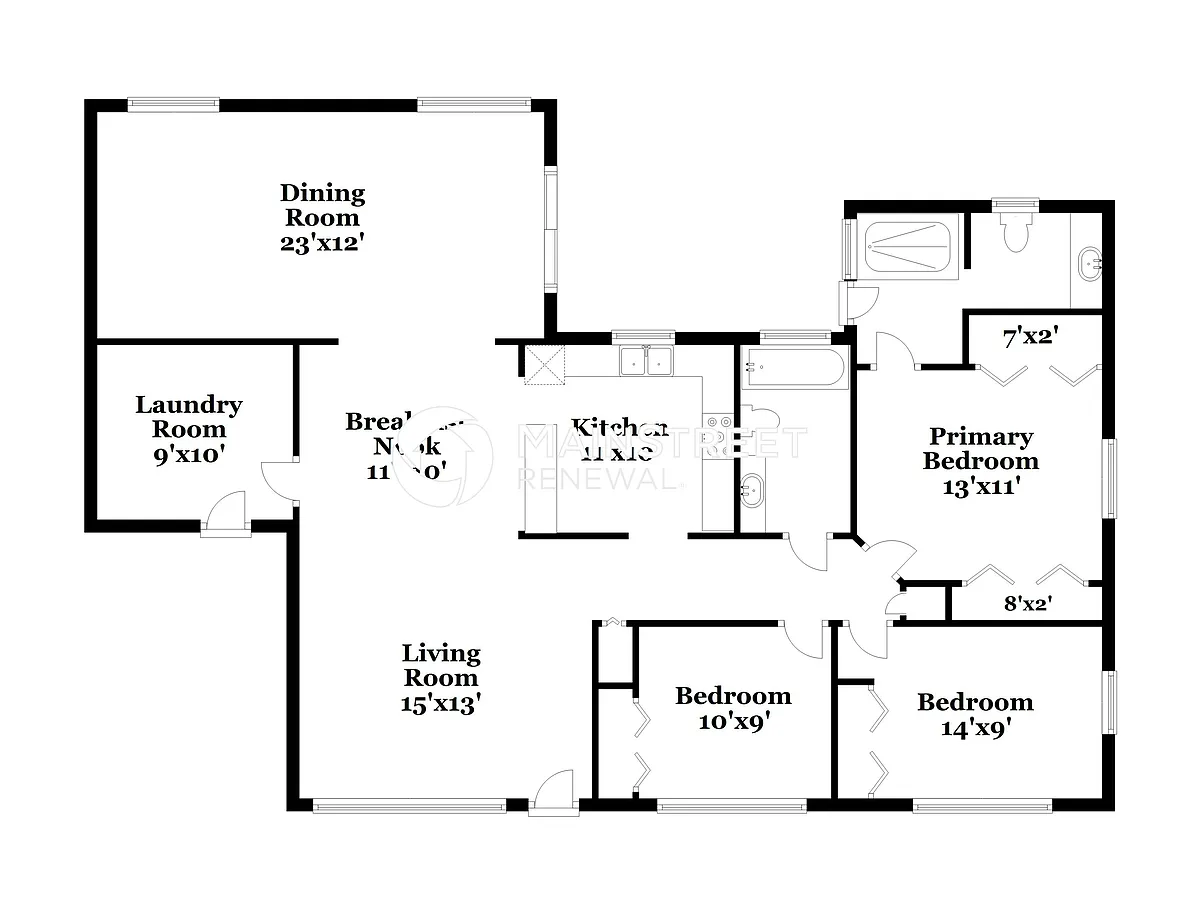 Floor Plan - 331 SW 64th Way