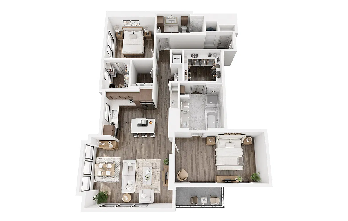 Floor plan B12