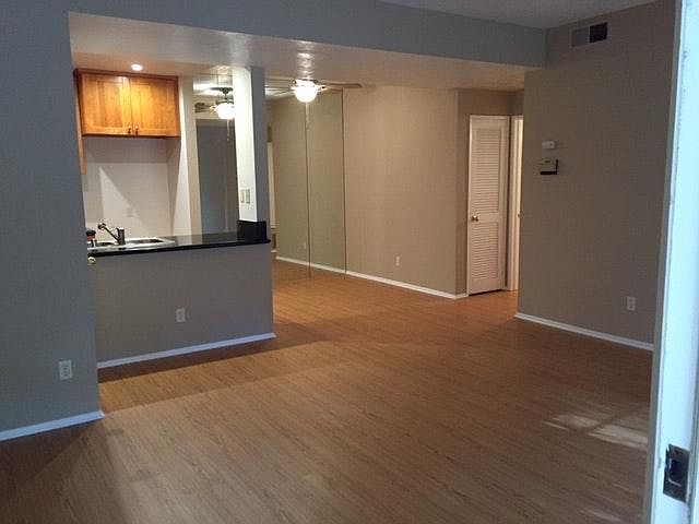 From entrance looking in