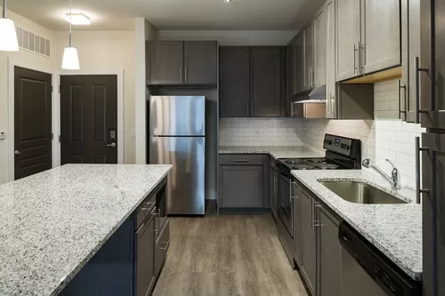 Energy Star Rated Whirlpool Stainless Appliance Packages including Microwave - The Kirkwood Apartments