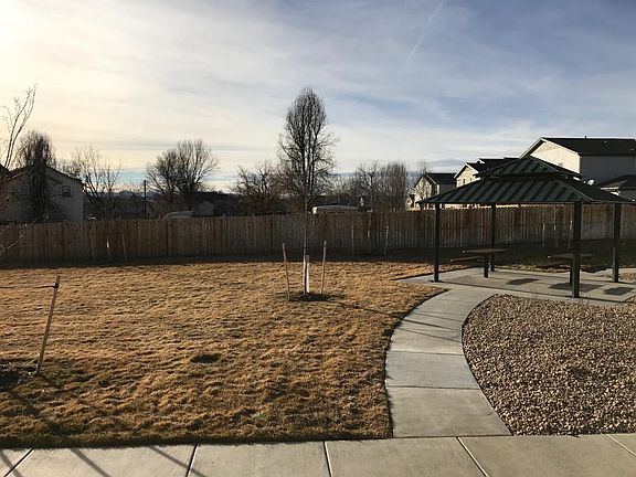 Facing front open area - away from the street