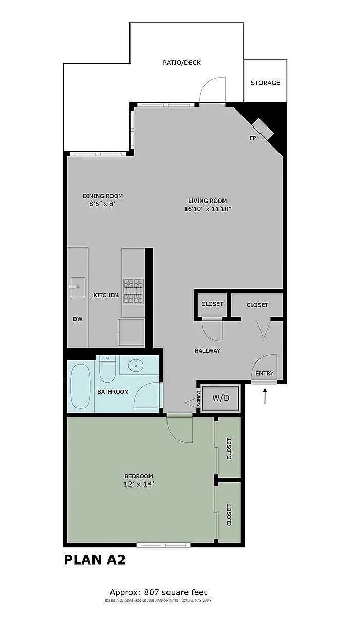 Floor plan Plan A2