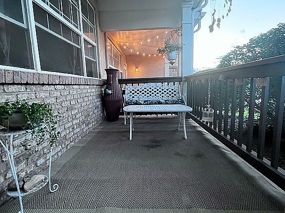 Front covered patio