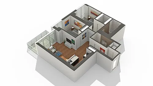 Floor plan Columbia