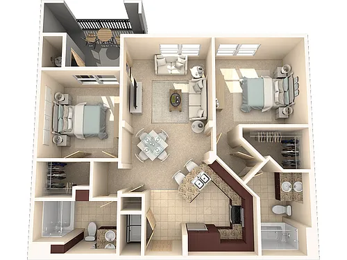 Floor plan Mulberry