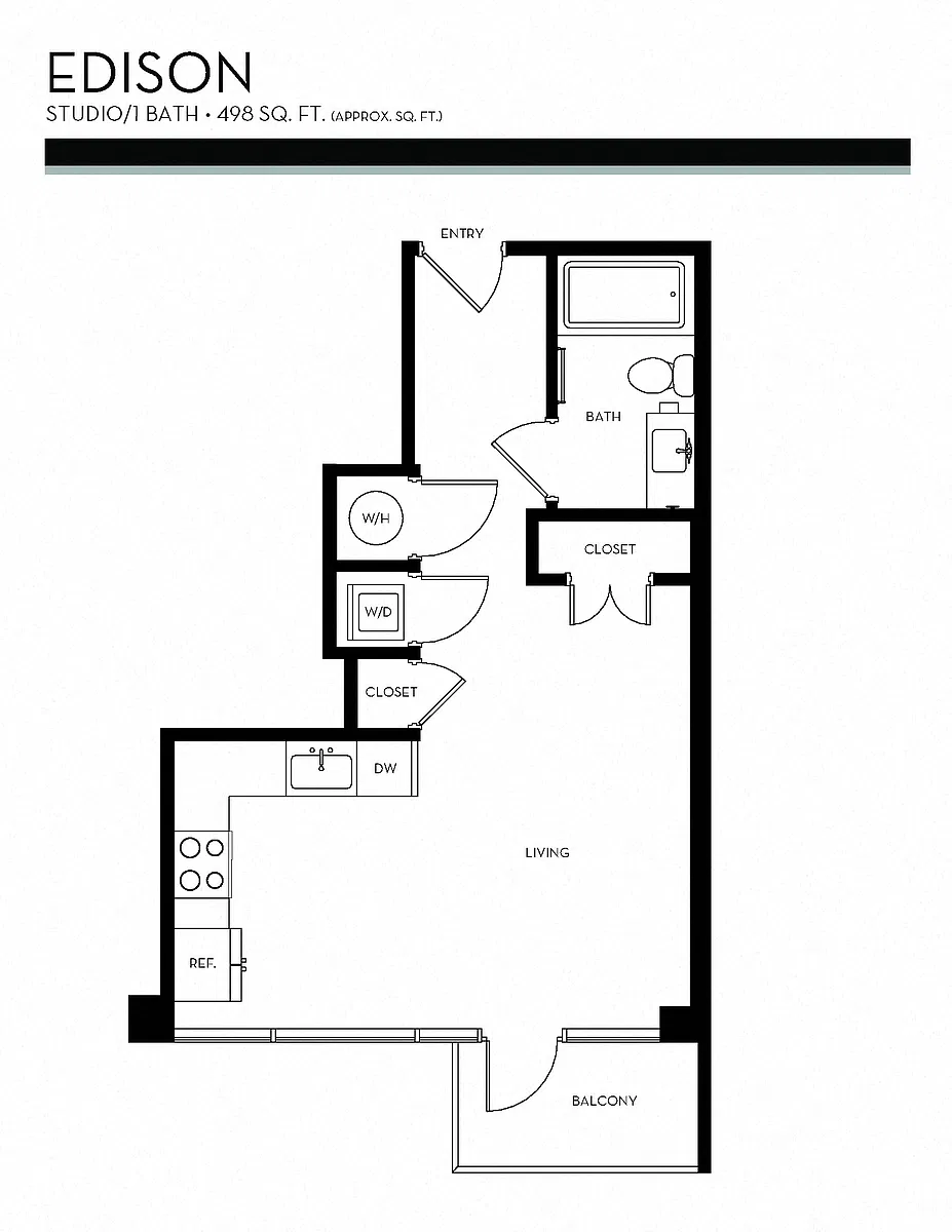 Floor plan Edison