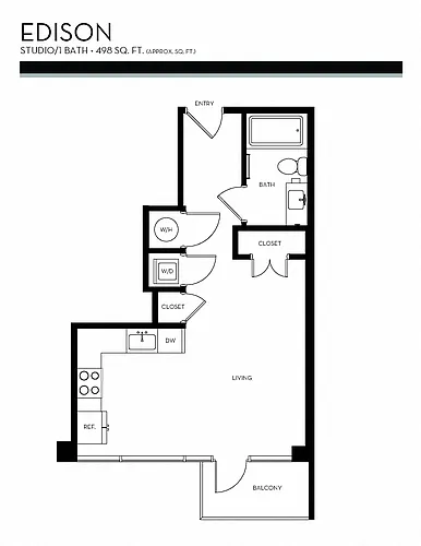 Floor plan Edison