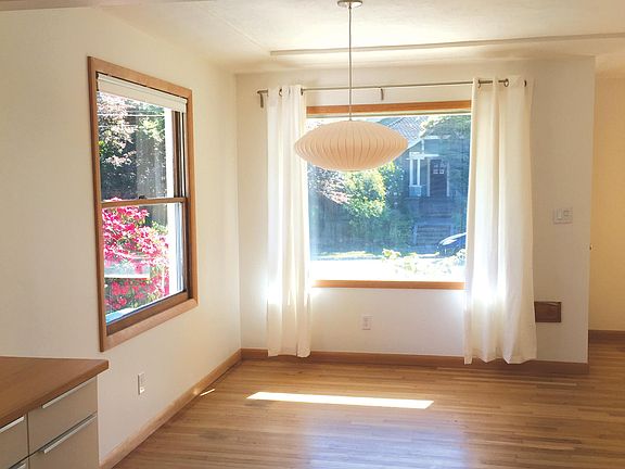 Dining room, viewed from the kitchen.