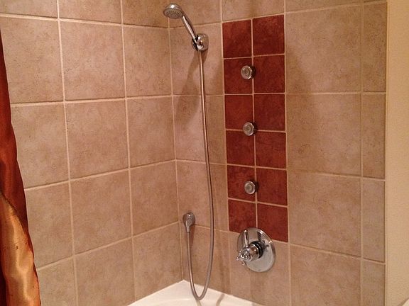 Jetted Tub with back sprayer