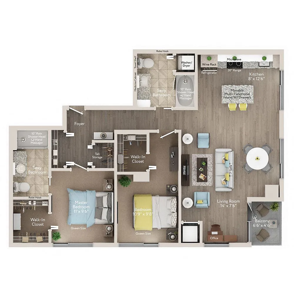 Floor plan C1