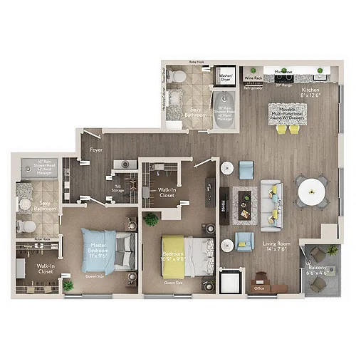 Floor plan C1