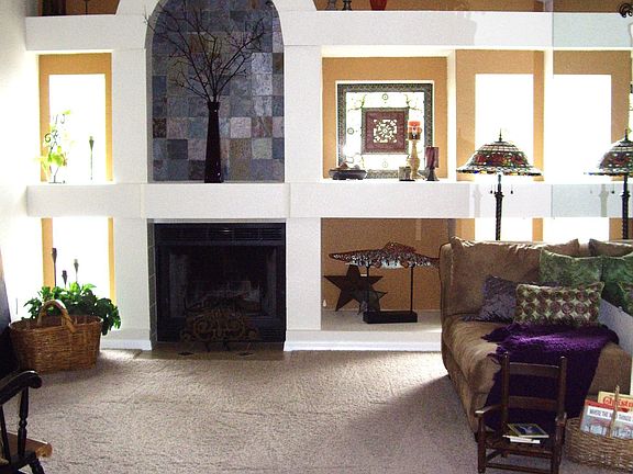 Living Room w/ Fireplace