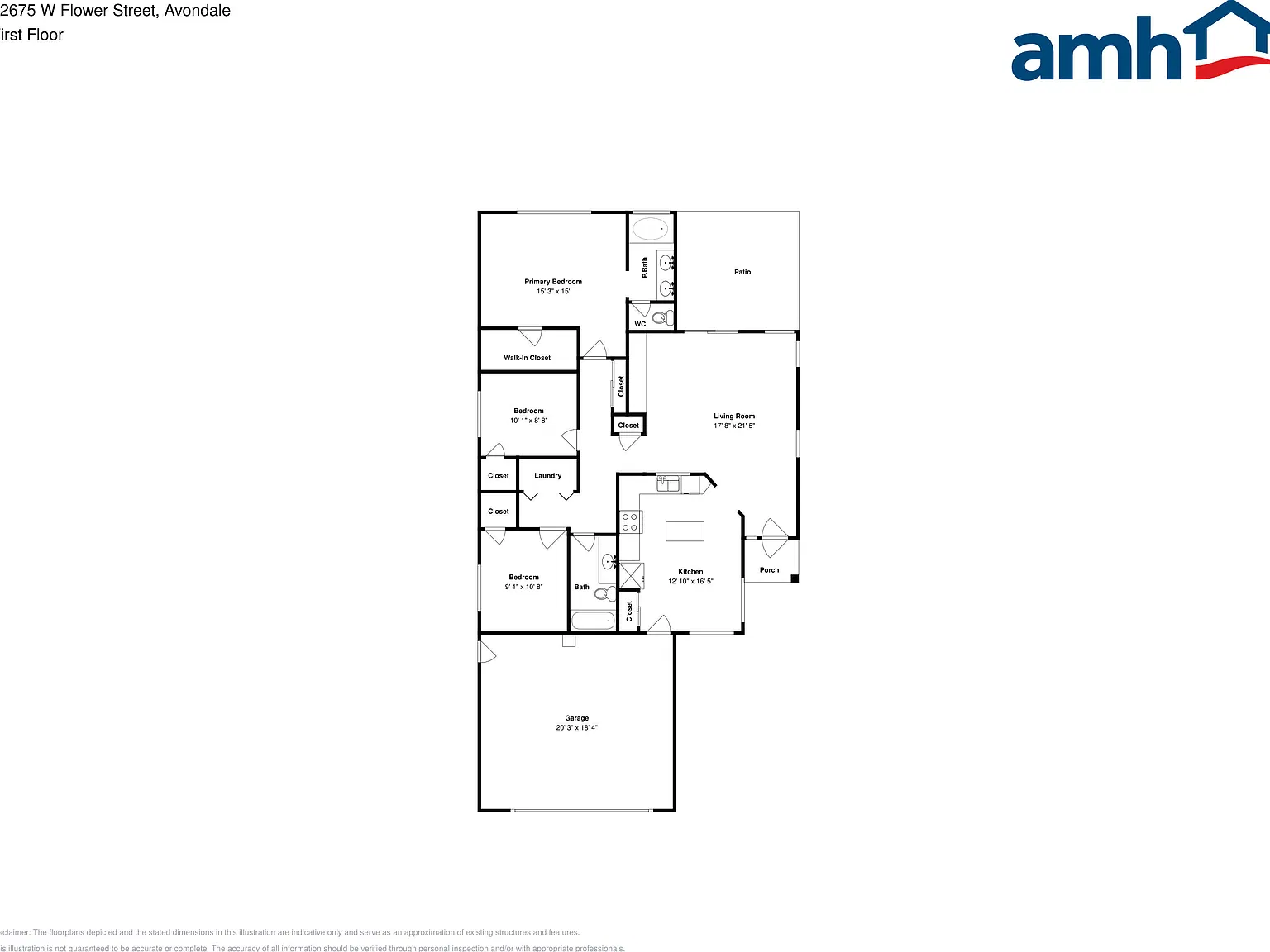 3 bed, 2.0 bath, 1376 sqft, $1,900 — Photo 2