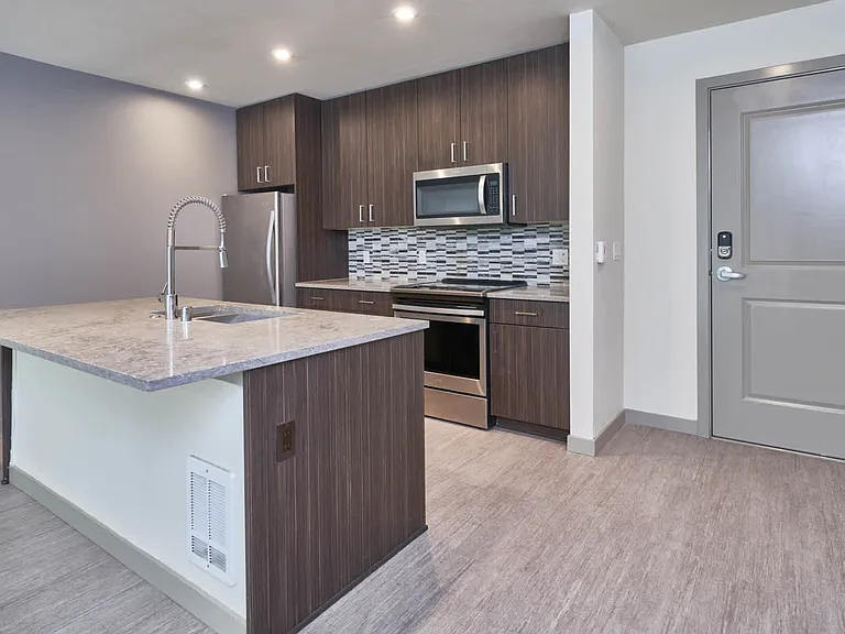 Kitchen with Stainless Steel Appliances