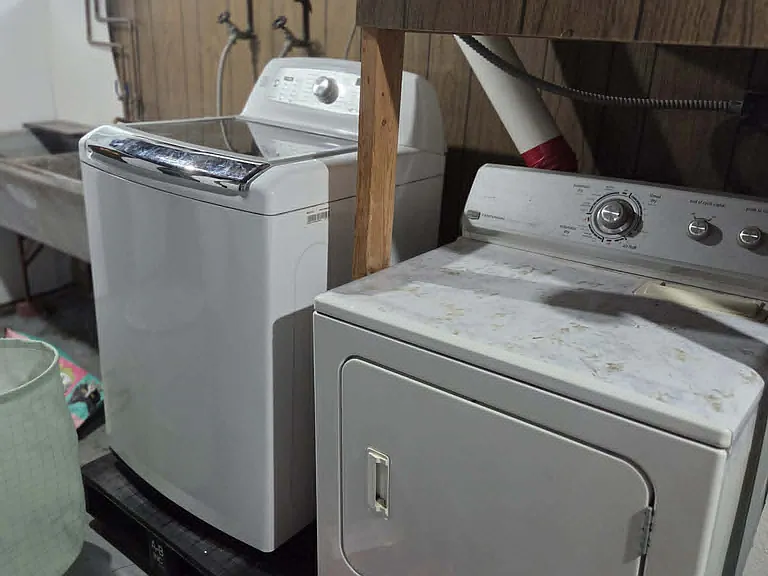 Basement laundry