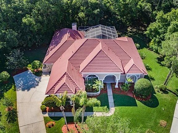 Location backs to the wooded preserve