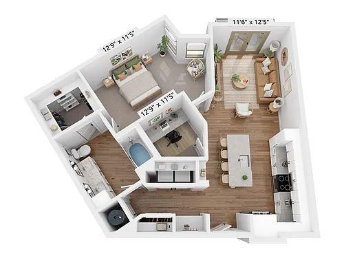 Floor plan A10