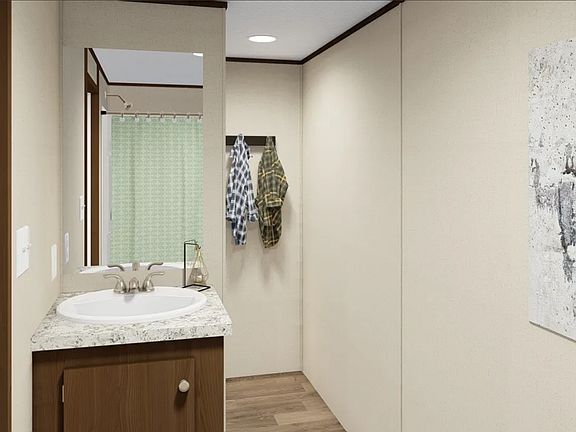 Master bath with closet