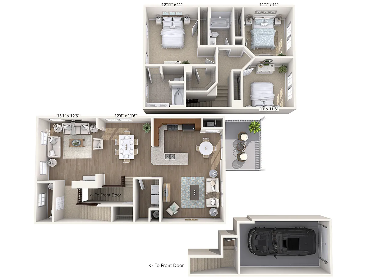 Floor plan C1TG-H